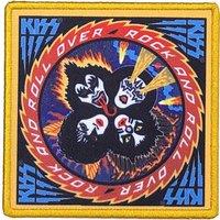 KISS Patch Rock & Roll Over Album Cover Band Logo new Official Printed Iron On in Black