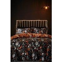 Bedlam 'Halloween Day of the Dead' Childrens Bedroom Duvet Cover Set in Black | Size: Single