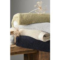 Drift Home 'Abode' Soft Heavyweight Cotton Towel in Grey