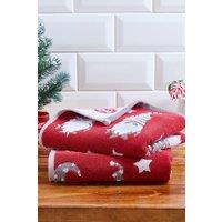 Fusion 'Christmas Gonks' Luxury Heavyweight Festive Hand Towels (Twin Pack)