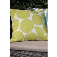 Fusion 'Ingo Outdoor' Water & UV Resistant Garden Filled Bench Cushion in Bright Pink | Size: 43 cm x 43 cm