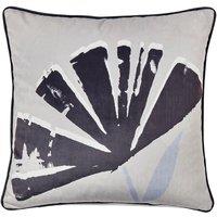 Fusion 'Alma' Soft Touch Velvet Filled Cushion in Natural | Size: 43 cm x 43 cm