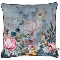 Appletree 'Dawbury' Luxe Velvet Filled Cushion in Teal | Size: 43 cm x 43 cm