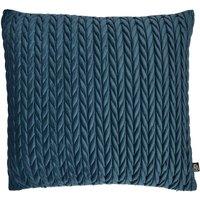 Laurence Llewelyn-Bowen 'Amory' Luxe Velvet Filled Cushion in Teal | Size: 43 cm x 43 cm