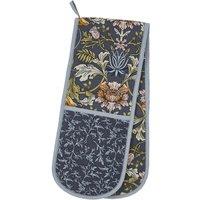 Ulster Weavers 'Finch & Flower' Animal Print Double Oven Glove in Navy