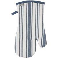 Ulster Weavers 'Denim Stripe' Graphic Print Gauntlet Oven Glove in Blue