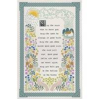 Ulster Weavers 'Irish Blessing' Irish Heritage 100% Cotton Tea Towel in Green