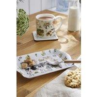 Ulster Weavers 'Portman Farm' Animal Print 70% Polypropylene Scatter Tray in Grey