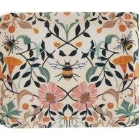 Ulster Weavers 'Bee Bloom' Animal Print Polypropylene Scatter Tray in Yellow