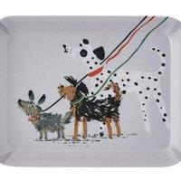 Ulster Weavers 'Dog Days' Animal Print 70% Polypropylene Scatter Tray in Grey