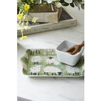 Ulster Weavers 'Woolly Sheep' Animal Print 70% Polypropylene Scatter Tray in Green