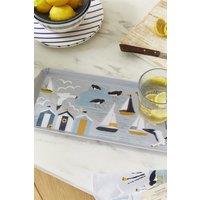 Ulster Weavers 'Seashore' Animal Print 70% Polypropylene Small Tray in Blue