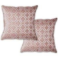 New Edge Blinds Marrakesh Cushion Cover in Pink | Size: 43 cm x 43 cm