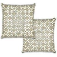 New Edge Blinds Marrakesh Cushion Cover in Grey | Size: 43 cm x 43 cm