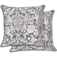 New Edge Blinds Harrow Cushion Cover in Grey | Size: 43 cm x 43 cm
