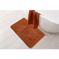 New Edge Blinds Shades Collection Bath Mat in Orange | Size: 45 cm width x 75 cm drop