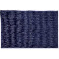 New Edge Blinds Marlow Collection Soft Touch Non-Slip Bathroom Rug in Blue | Size: 60 cm x 45 cm