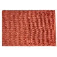 New Edge Blinds Marlow Collection Soft Touch Non-Slip Bathroom Rug in Orange | Size: 60 cm x 45 cm