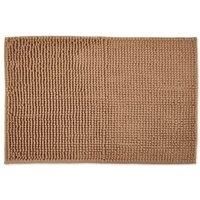 New Edge Blinds Marlow Collection Soft Touch Non-Slip Bathroom Rug in Brown | Size: 60 cm x 45 cm
