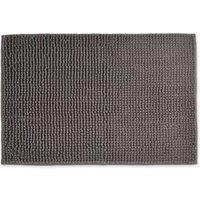 New Edge Blinds Marlow Collection Soft Touch Non-Slip Bathroom Rug in Grey | Size: 45 cm width x 75 cm drop