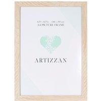 Happy Homewares Modern & Chic Oak Veneer Wood Effect A4 Certificate Frame for Wall or Table in Brown