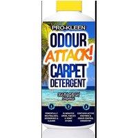 ProKleen Odour Attack Carpet Solution Shampoo 1L Ocean Fresh in Clear