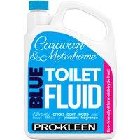 ProKleen Blue Toilet Chemical Fluid Cleaner for Caravan & Motorhomes 1 x 2L