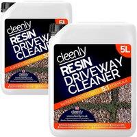 cleenly Resin Driveway Cleaner For Patio & Driveway Concentrated in Clear | Size: 2 Pack