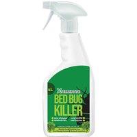 Xterminate Pesticide Free Bed Bug Killer Spray 1L in Clear