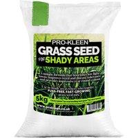 ProKleen Grass Seed for Shady Areas 5Kg Covers Up to 300m2 in Green