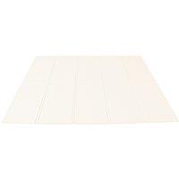 KandyToys Large Foldable Waterproof Baby Play Mat in White