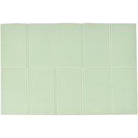 KandyToys Large Foldable Waterproof Baby Play Mat in Green