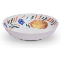 Wade Albert White Capri Pasta Bowl, Multi-Coloured WA967035CAP in Beige | Size: A