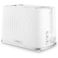 Tower 2 Slice Toaster- Sonar, 900W, White, T20090WHT in White | Size: A