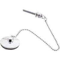 Balterley Basin Plug & Chain Universal Fit for Standard Basins Polished Chrome in Silver