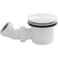 Balterley Resin Shower Tray Mega Flow 90mm Waste, White