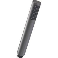 Balterley Contemporary Easyclean Round 1 Function Shower Handset, Brushed Pewter in Silver