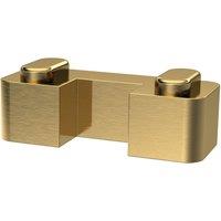 Balterley Wetroom Accessories Screen Support Foot - Brushed Brass in Metallics