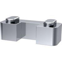 Balterley Wetroom Accessories Screen Support Foot - Chrome in Silver