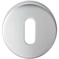Loops 51mm Standard Key Profile Round Escutcheon Concealed Fix Satin Chrome
