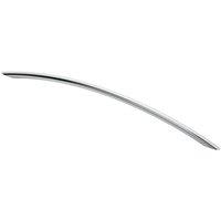 Loops Curved Bow Cabinet Pull Handle 372 x 10mm 320mm Fixing Centres Chrome