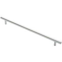 Loops Round T Bar Cabinet Pull Handle 348 x 12mm 288mm Fixing Centres Chrome