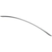 Loops Curved Bow Cabinet Pull Handle 408 x 10mm 352mm Fixing Centres Chrome