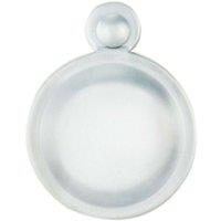 Loops 31mm Lock Profile Covered Escutcheon 17.5mm Fixing Centres Satin Chrome