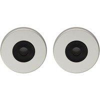 Loops Rose Pack to suit Aluminium Pull Handles 52 x 8mm Satin Anodised Aluminium