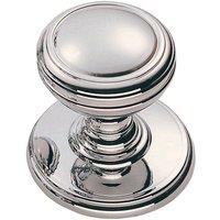 Loops Ringed Tiered Cupboard Door Knob 25mm Diameter Polished Chrome Cabinet Handle
