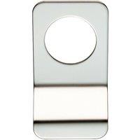 Loops Rim Profile Cylinder Latch Pull External Door Handle Bright Stainless Steel in Metallics