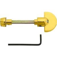 Loops Spare Slim Thumbturn Lock & Release Handle 67mm Spindle Polished Brass in Metallics