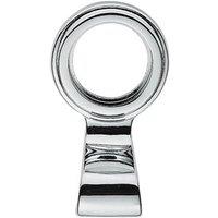 Loops Large Cylinder Latch Pull Night Latch Door Handle 76 x 45mm Polished Chrome