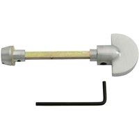 Loops Spare Slim Thumbturn Lock & Release Handle 80mm Spindle Satin Chrome